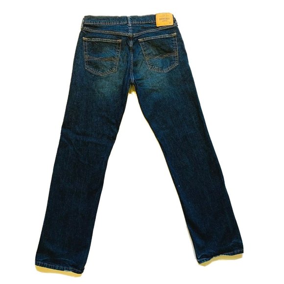 Levi's Denizen 285 Jeans Mens 34x34‎ Relaxed Fit Stretch Faded Dark Blue Denim - Picture 2 of 12